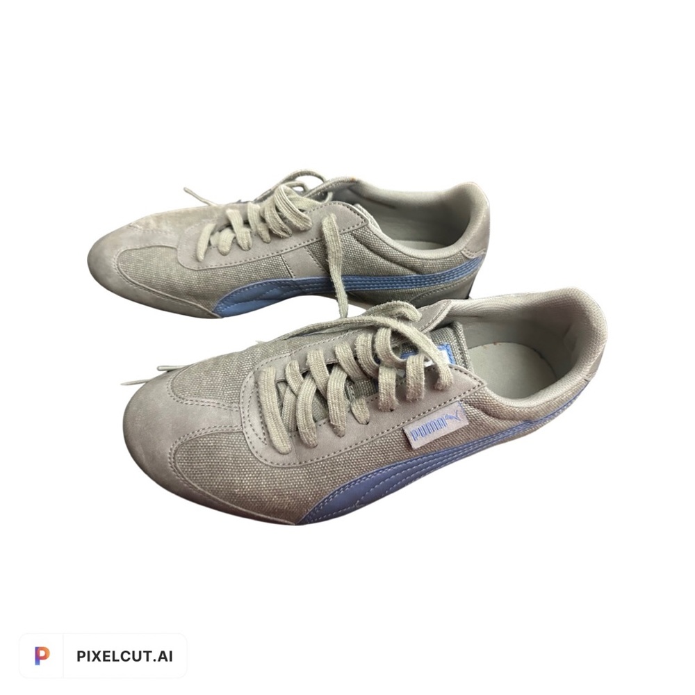 Puma Women’s Gray Lilac Walking Shoe Sneaker size 8 Eco Ortholite 35955103